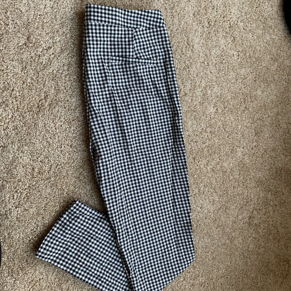 Nasty Gal Cropped gingham pants